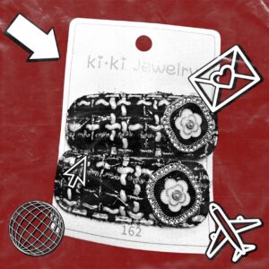 S__4776027 กิ้ฟติดผมลายตารางเก๋ๆ